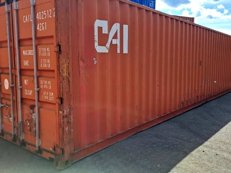 Gebrauchter 40-Fuß-Seecontainer